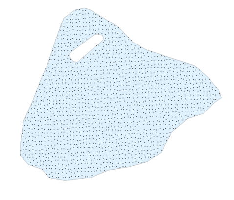 Clipped Grid with 50% randomness